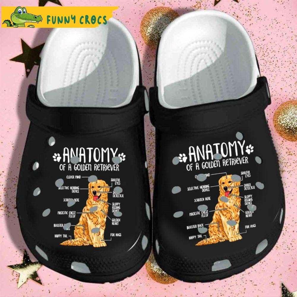 Golden Retriever Face All-Over Clog Sandals