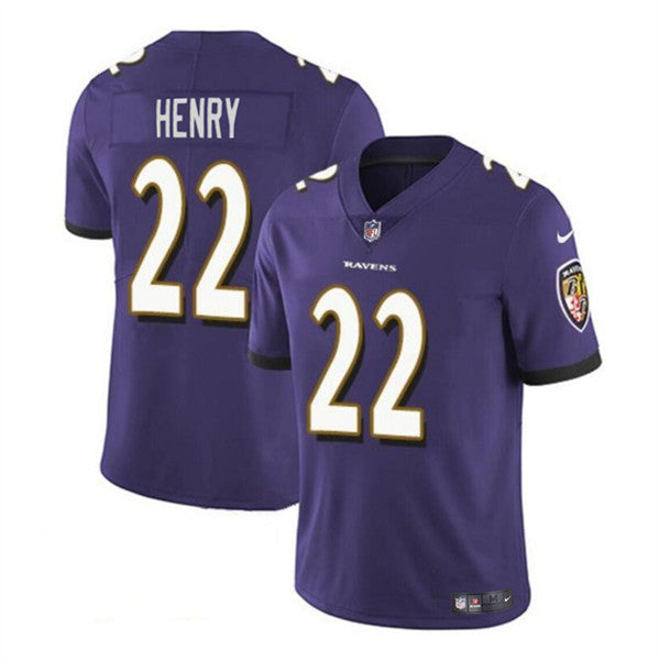 Baltimore Ravens #22 Derrick Henry Purple Jersey