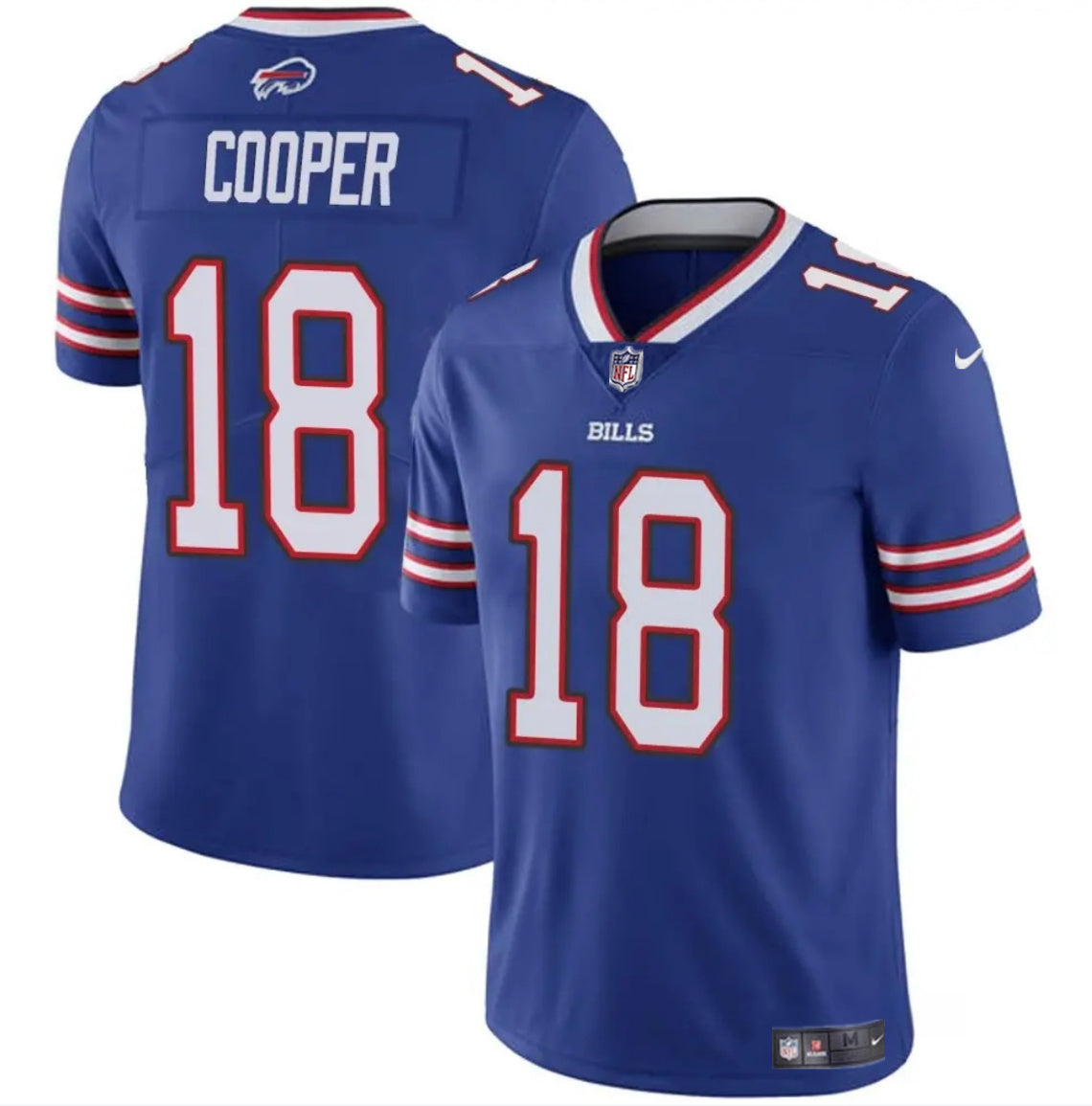 Buffalo Bills #18 Amari Cooper Royal 2024 Jersey