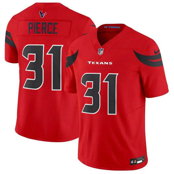 Houston Texans #31 Dameon Pierce Red 2024 Alternate FUSE Jersey