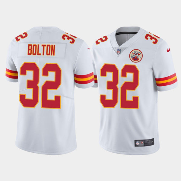 Kansas City Chiefs #32 Nick Bolton White Jersey