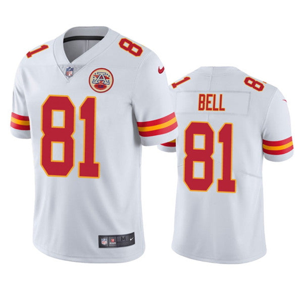 Kansas City Chiefs #81 Blake Bell White Jersey