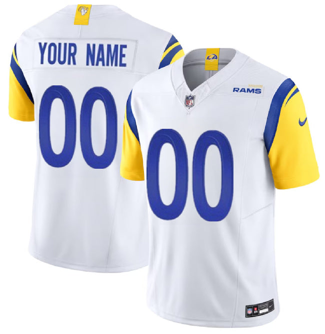 Los Angeles Rams Custom White 2023 FUSE Jersey