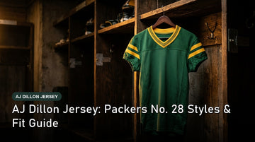 AJ Dillon jersey cover