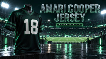 Amari Cooper jersey cover image — Amari Cooper Jersey: Bills No. 18 Styles & Fit