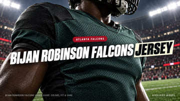 Bijan robinson falcons jersey cover image — Bijan Robinson Falcons Jersey Guide: Colors, Fit & Care