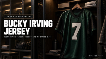 Bucky irving jersey cover image — Bucky Irving Jersey: Buccaneers #7 Styles & Fit