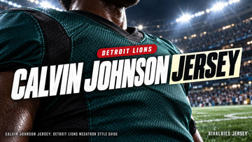 Calvin Johnson jersey cover image — Calvin Johnson Jersey: Detroit Lions Megatron Style Guide