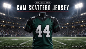 Cam skattebo jersey cover image — Cam Skattebo Jersey: Giants #44 Style & Fit Guide