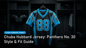 Chuba Hubbard jersey cover