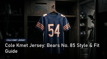 Cole Kmet jersey cover