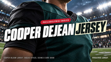 Cooper dejean jersey cover image — Cooper DeJean Jersey: Eagles Styles, Sizing & Care Guide