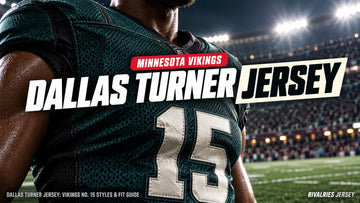 Dallas turner jersey cover image — Dallas Turner Jersey: Vikings No. 15 Styles & Fit Guide