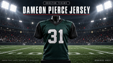 Dameon pierce jersey cover image — Dameon Pierce Jersey: Texans No. 31 Styles & Fit