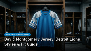 David Montgomery jersey cover