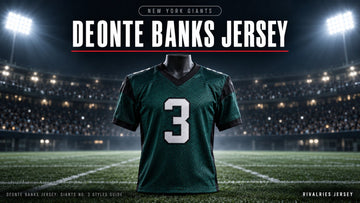 Deonte banks jersey cover image — Deonte Banks Jersey: Giants No. 3 Styles Guide