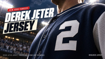 Derek jeter jersey cover image — Derek Jeter Jersey: Yankees No. 2 Home and Throwback