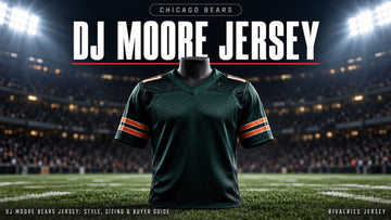 Dj moore jersey cover image — DJ Moore Bears Jersey: Style, Sizing & Buyer Guide