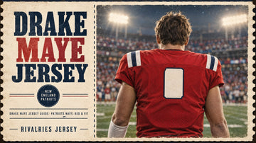 Drake maye jersey cover image — Drake Maye Jersey Guide: Patriots Navy, Red & Fit
