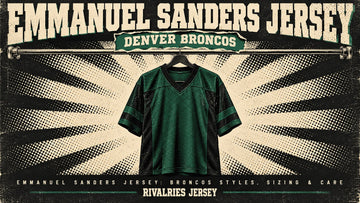 Emmanuel sanders jersey cover image — Emmanuel Sanders Jersey: Broncos Styles, Sizing & Care