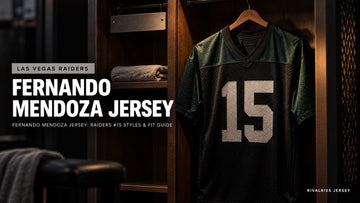 Fernando mendoza jersey cover image — Fernando Mendoza Jersey: Raiders #15 Styles & Fit Guide