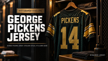 George pickens jersey cover image — George Pickens Jersey: Steelers Styles, Fit & Care Guide