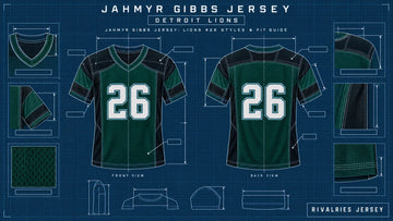 Jahmyr gibbs jersey cover image — Jahmyr Gibbs Jersey: Lions #26 Styles & Fit Guide