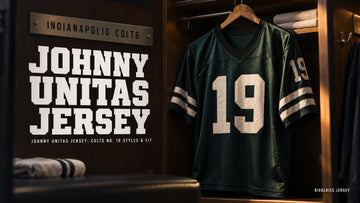 Johnny unitas jersey cover image — Johnny Unitas Jersey: Colts No. 19 Styles & Fit