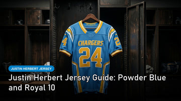 Justin Herbert jersey cover