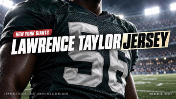 Lawrence taylor jersey cover image — Lawrence Taylor Jersey: Giants #56 Legend Guide