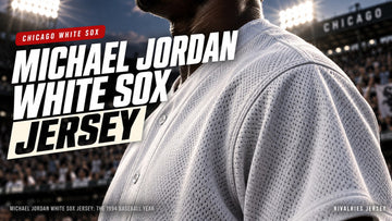 Michael jordan white sox jersey cover image — Michael Jordan White Sox Jersey: The 1994 Baseball Year