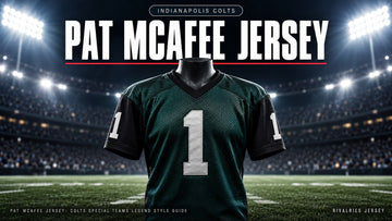 Pat mcafee jersey cover image — Pat McAfee Jersey: Colts Special Teams Legend Style Guide