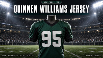 Quinnen williams jersey cover image — Quinnen Williams Jersey: Jets #95 Styles & Fit