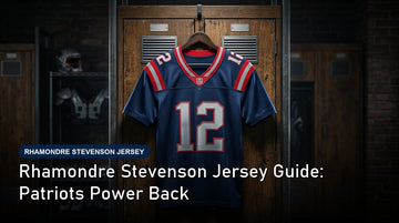 Rhamondre Stevenson jersey cover