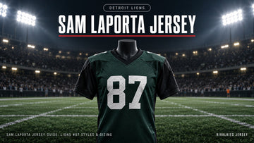 Sam laporta jersey cover image — Sam LaPorta Jersey Guide: Lions #87 Styles & Sizing