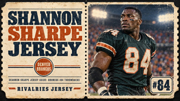Shannon sharpe jersey cover image — Shannon Sharpe Jersey Guide: Broncos #84 Throwbacks