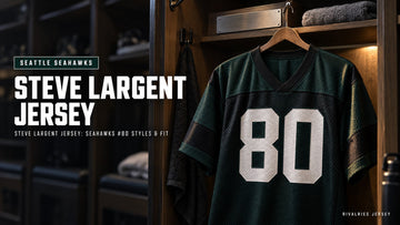 Steve largent jersey cover image — Steve Largent Jersey: Seahawks #80 Styles & Fit