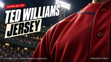 Ted williams jersey cover image — Ted Williams Jersey: Red Sox Throwbacks & Modern Cuts
