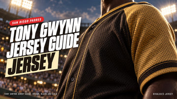 Tony gwynn jersey cover image — Tony Gwynn Jersey Guide: Brown, Black and Gold