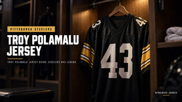 Troy polamalu jersey cover image — Troy Polamalu Jersey Guide: Steelers #43 Legend
