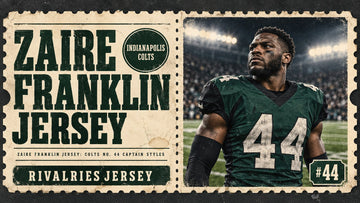 Zaire franklin jersey cover image — Zaire Franklin Jersey: Colts No. 44 Captain Styles