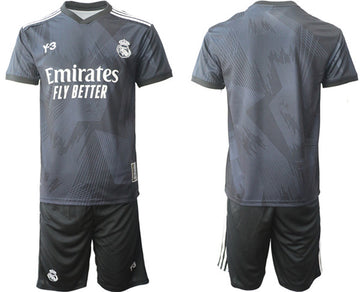 Custom Real Madrid black jersey