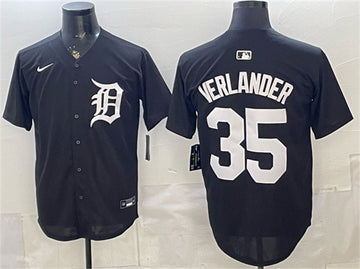 Justin Verlander Detroit Tigers black Limited jersey