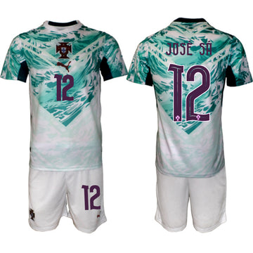 José Sá Portugal National Team green Away jersey