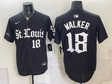 Jordan Walker St. Louis Cardinals black Vapor jersey
