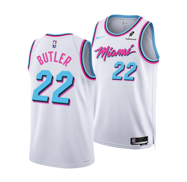 Jimmy Butler Miami Heat white City Edition jersey