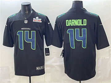 Sam Darnold Seattle Seahawks black Vapor jersey