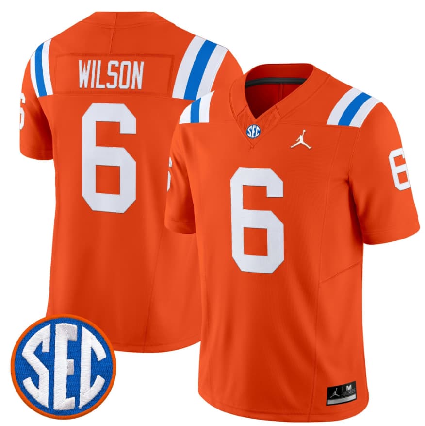 Dallas Wilson Florida Gators orange Vapor jersey