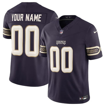 Custom Minnesota Vikings purple Untouchable jersey