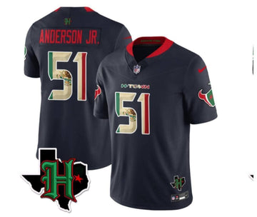 Will Anderson Jr F.U.S.E. Mexican Houston Texans Vapor jersey